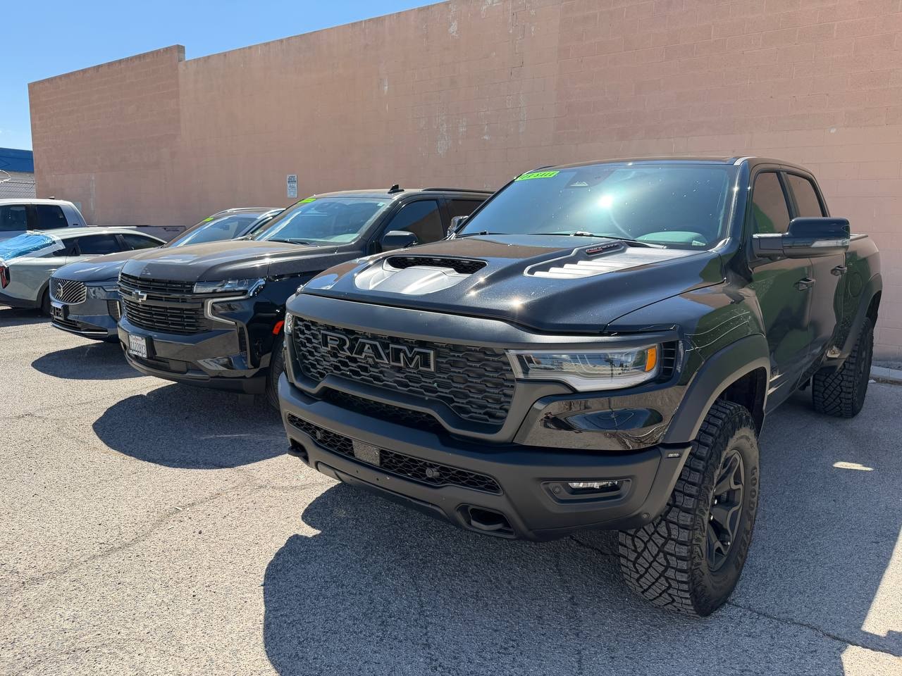 RAM truck and vehicle lineup at ICar Auto Sales